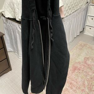 little cropped zip up